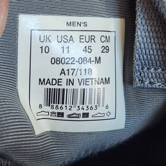 SUPRAW Mens size 11 GRAY Mid High rise shoes - Picture 4 of 4